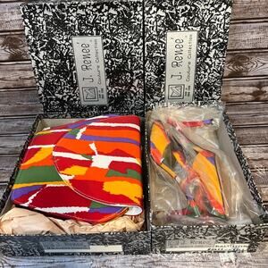 NWT J. Renee Couture Sierra Aztec Purse and Shoes 8-1/2 M 8.5 See Description